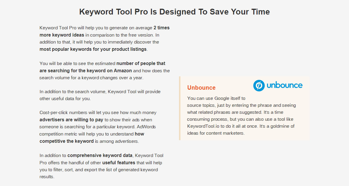 amazon keyword search volume