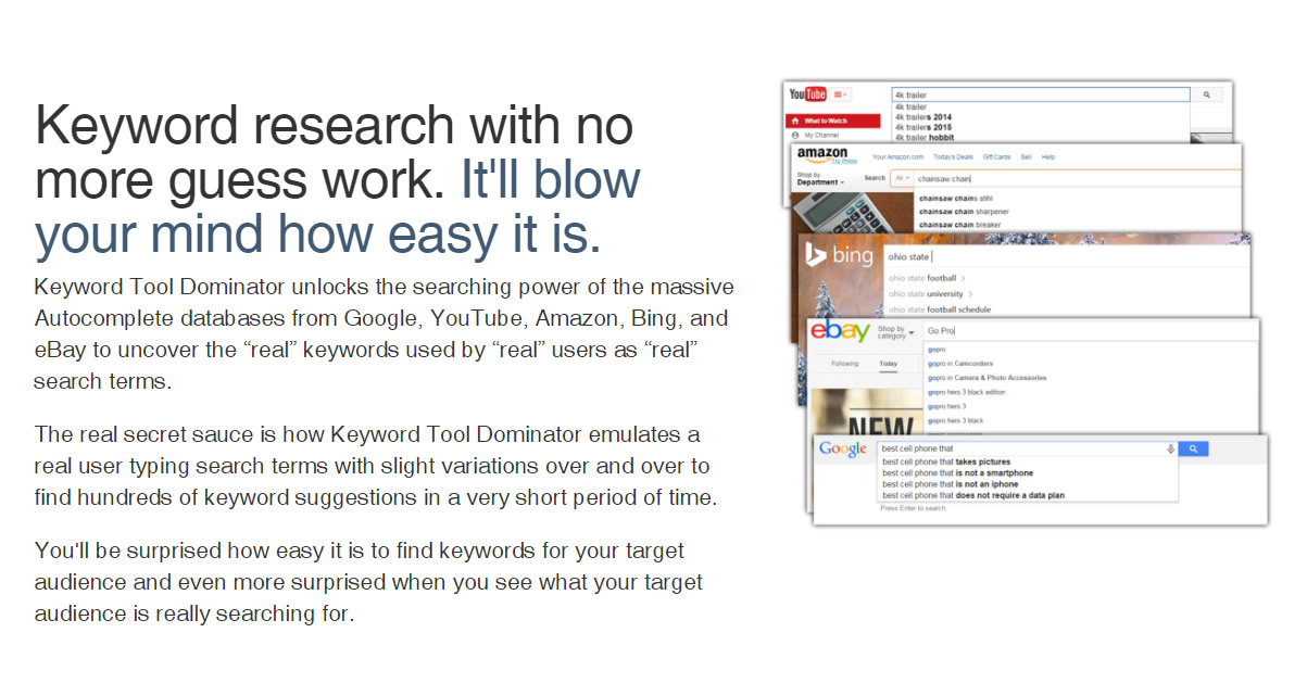 keyword tool for amazon