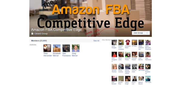 Amazon FBA Competitive Edge ( Facebook Group )