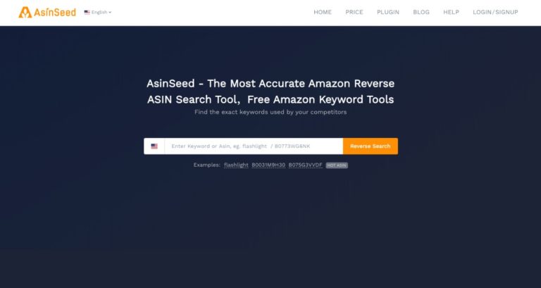 AsinSeed - the most powerful Amazon keyword tool